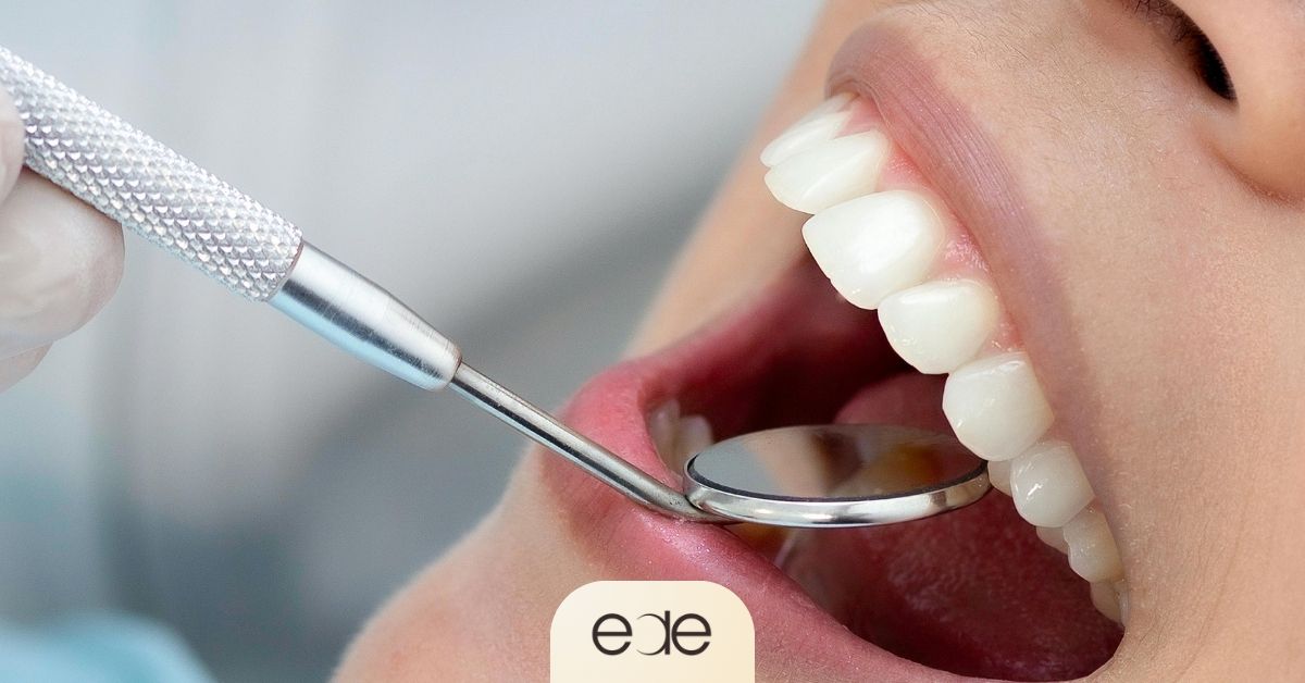 A close-up dental examination reflecting how the future of cosmetic dentistry begins with precise, detail-focused evaluation
